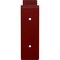 Ekena Millwork Steel Truss Shelf Bracket, Hammered Bright Red 2"W x 8"D x 6 3/4"H BKTM02X08X06TSHRE - alternate 6